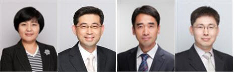 김미영·이희준·함용일·김영주 (왼쪽부터)부원장보. 금융감독원 제공